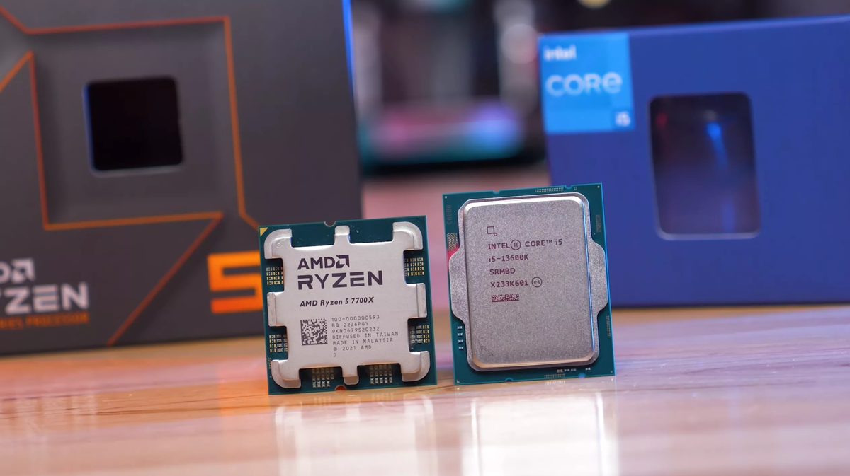 Что купить в игровой компьютер: сравнение Core i5-13600K и Ryzen 7 7700X —  Ferra.ru