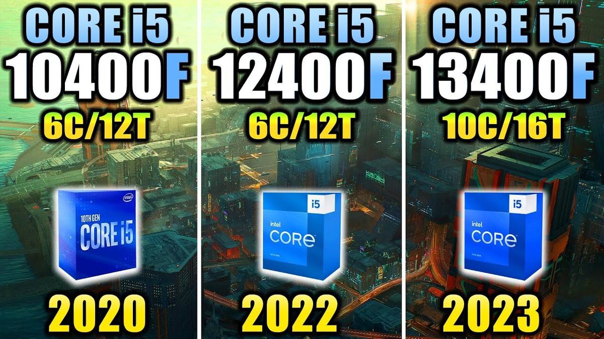 Три поколения Core i5 сравнили по скорости: 10400F против 12400F и 13400F —  Ferra.ru