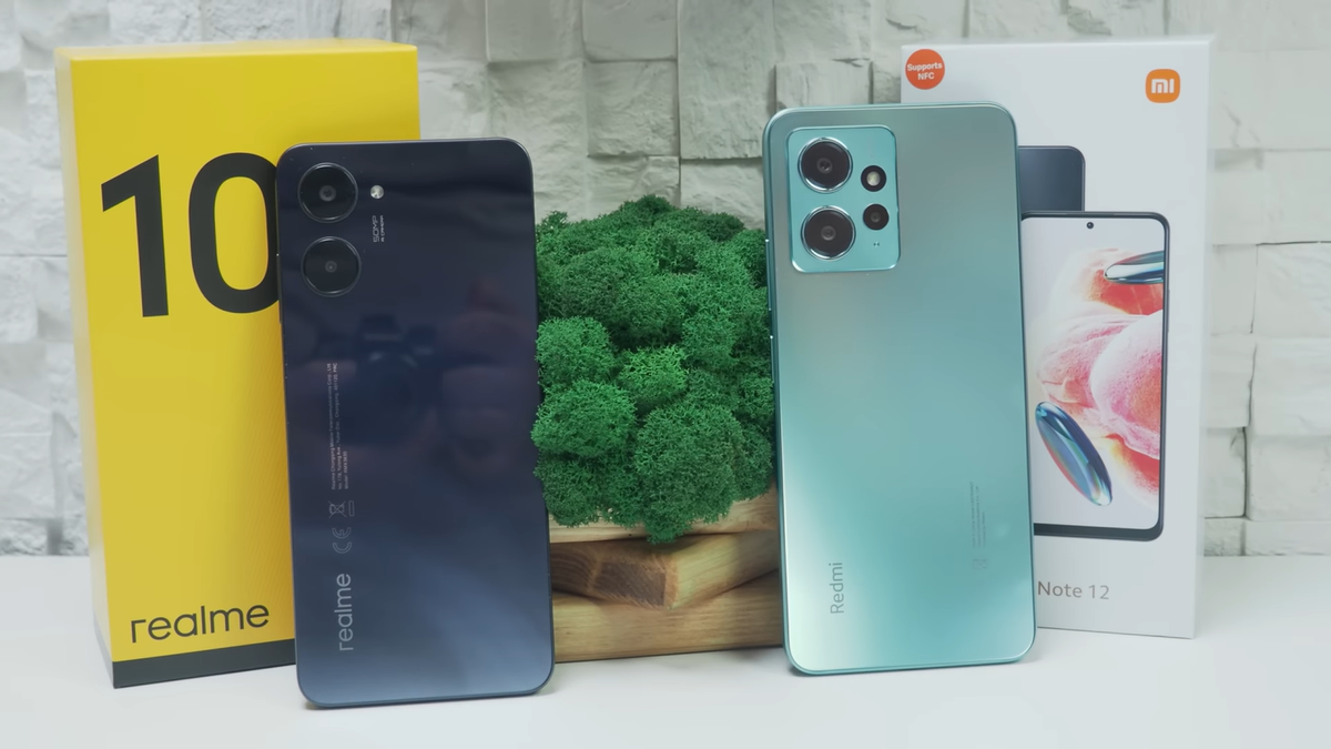 Сравнение Realme 10 и Xiaomi Redmi Note 12 4G — Ferra.ru