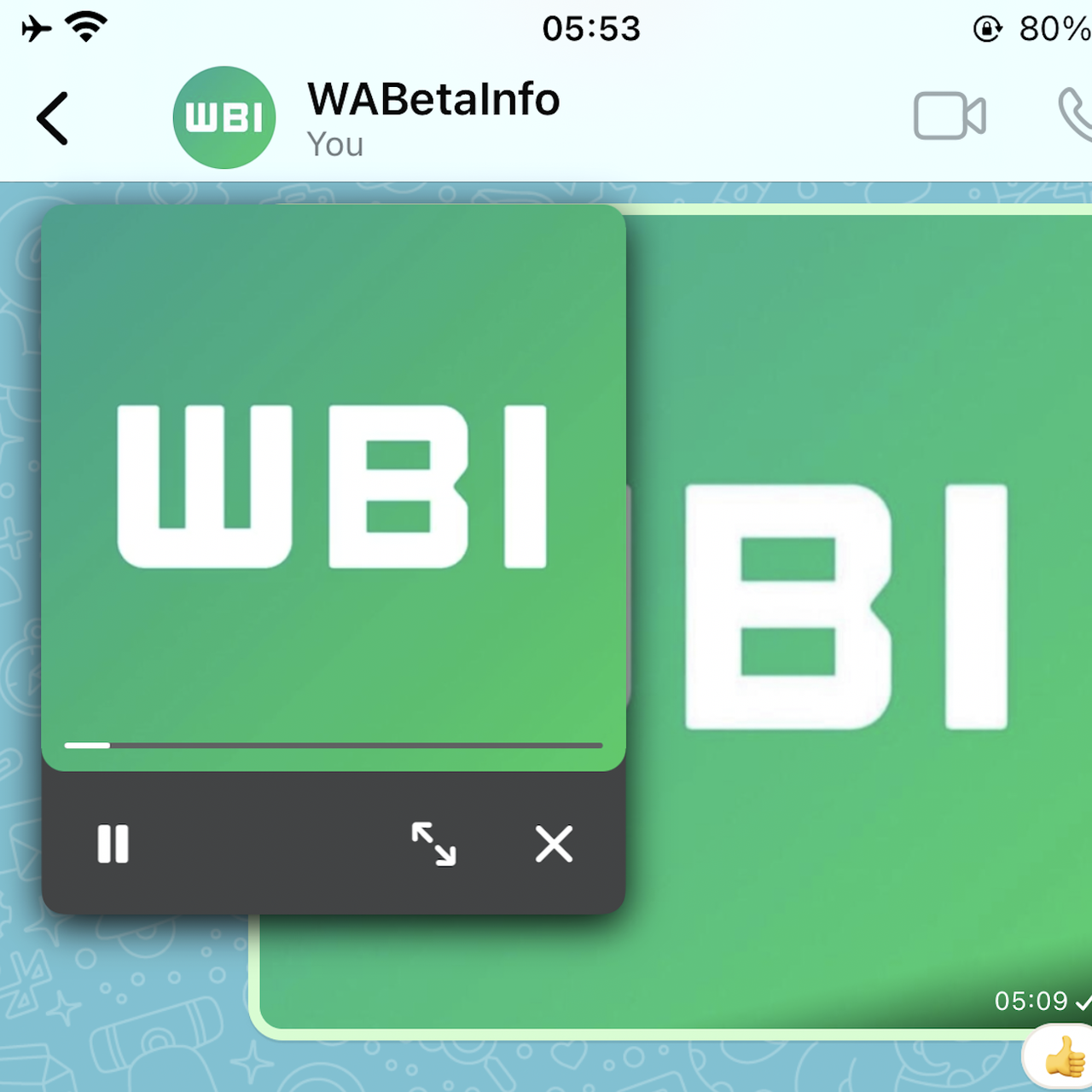 По следам Telegram: в WhatsApp появится картинка в картинке при просмотре  видео — Ferra.ru