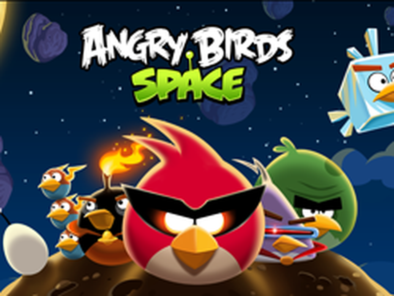 Краткий обзор и первые впечатления от Angry Birds Space — Ferra.ru