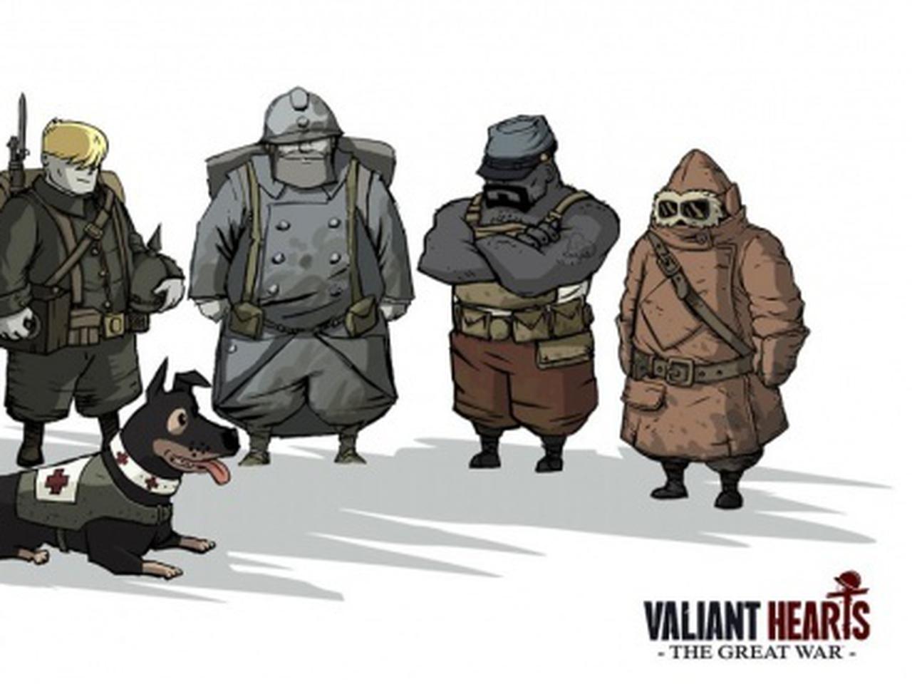 Valiant Hearts: The Great War — 4 героя и собака — Ferra.ru