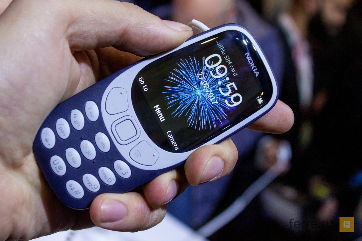 Новая Nokia 3310 против легендарной Nokia 3310: восемь главных отличий —  Ferra.ru