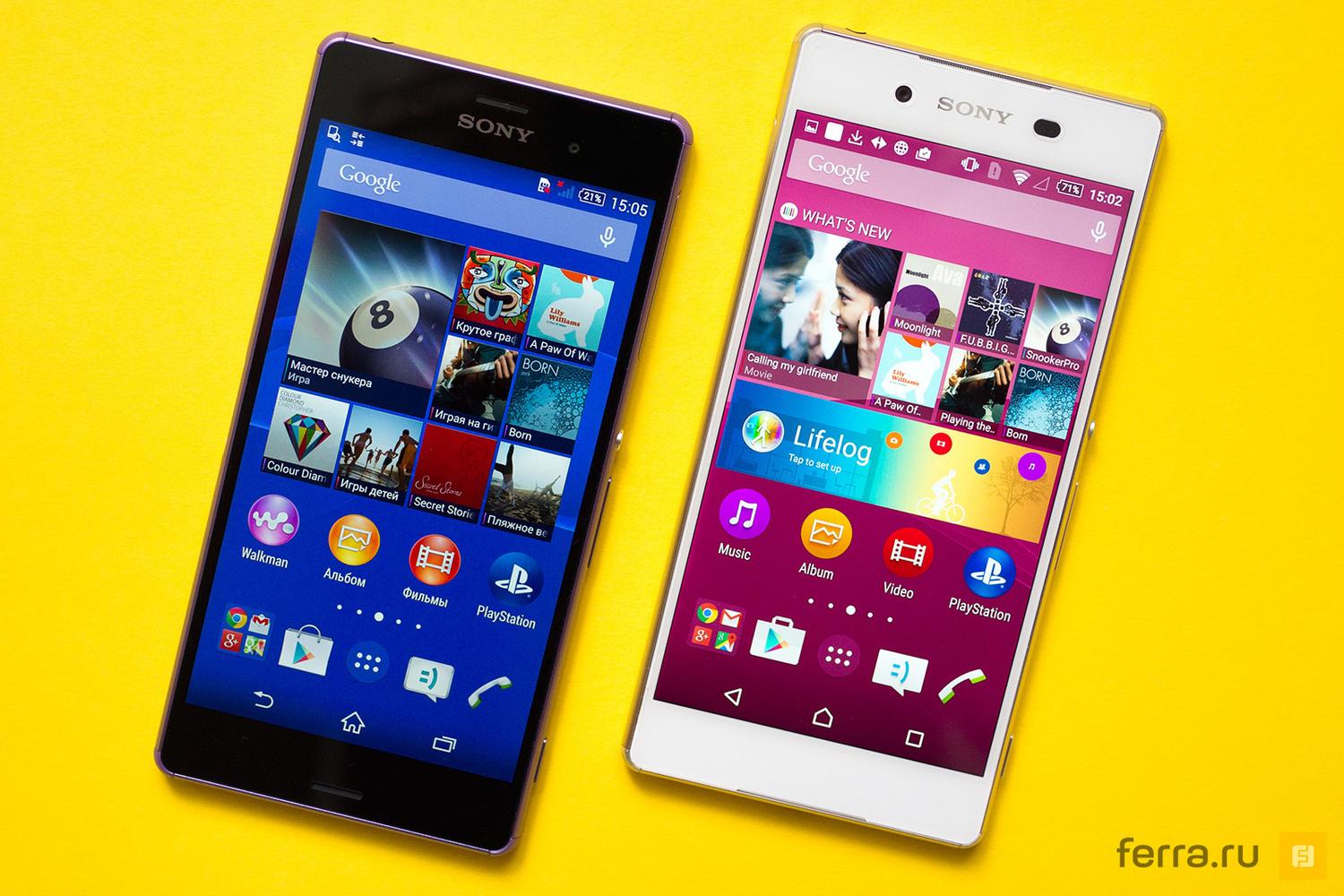 Маленький апгрейд большого смартфона. Обзор Sony Xperia Z3+ — Ferra.ru