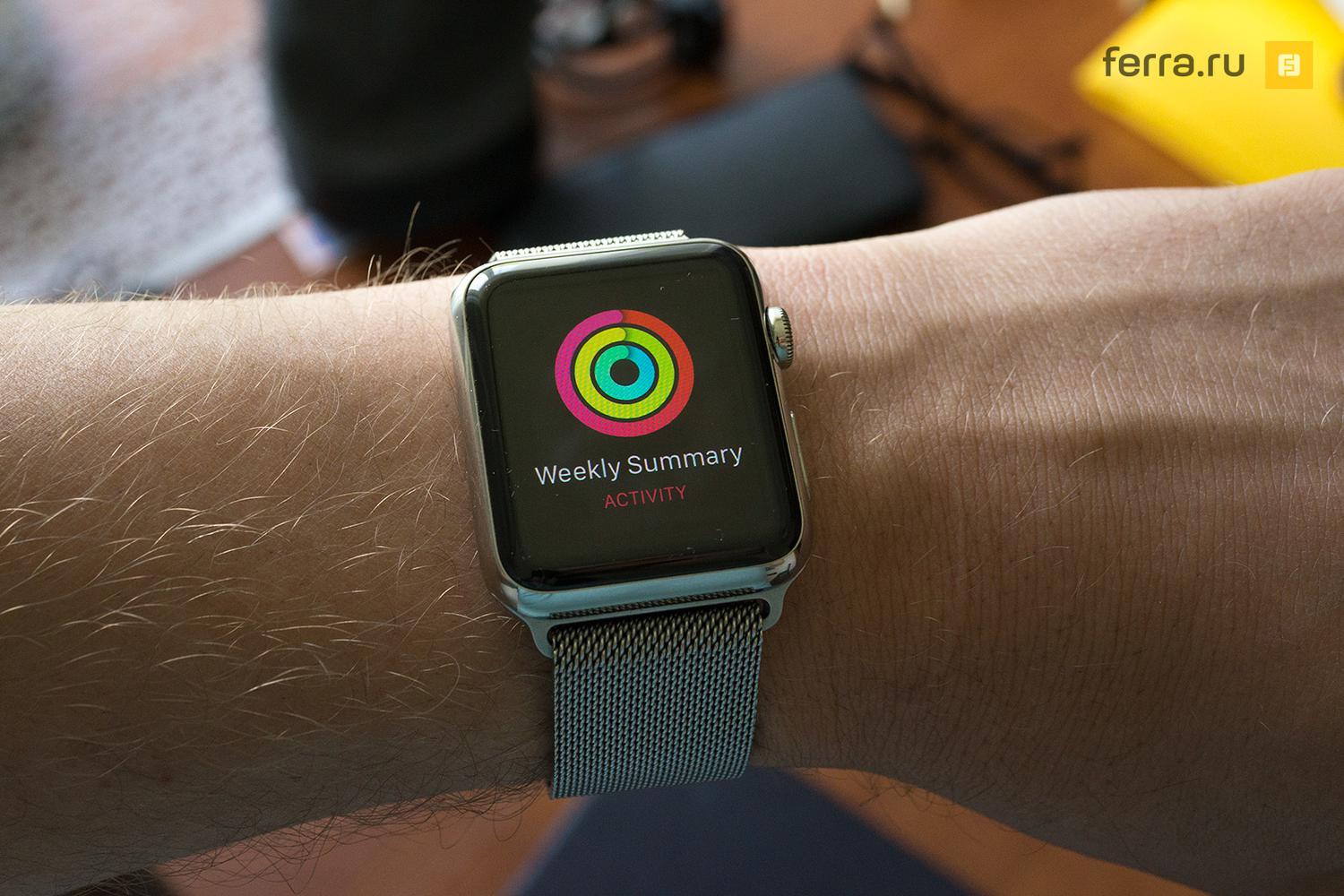 Понять и простить. Обзор умных часов Apple Watch — Ferra.ru