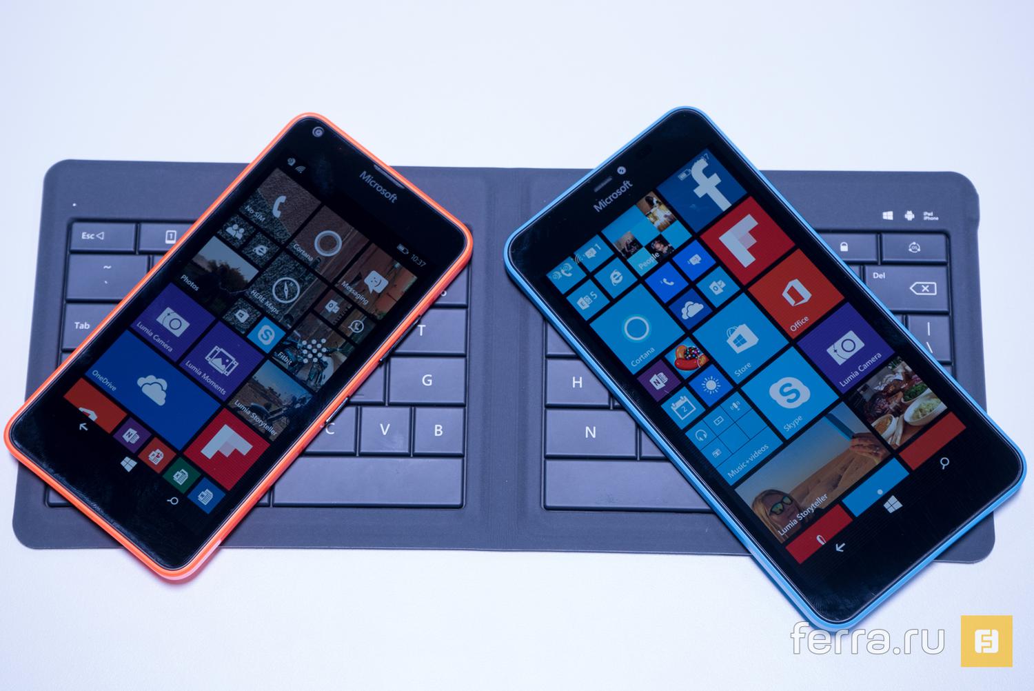 MWC 2015. Новые смартфоны Microsoft Lumia 640 и 640 XL — Ferra.ru