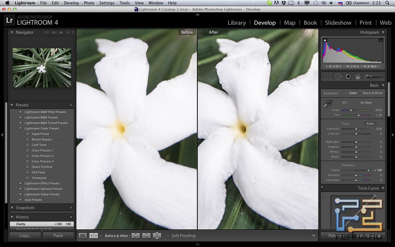 Обзор новых возможностей Adobe Photoshop Lightroom 4 — Ferra.ru