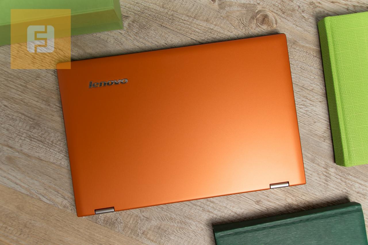 clementine orange with yoga 2 pro sleeve