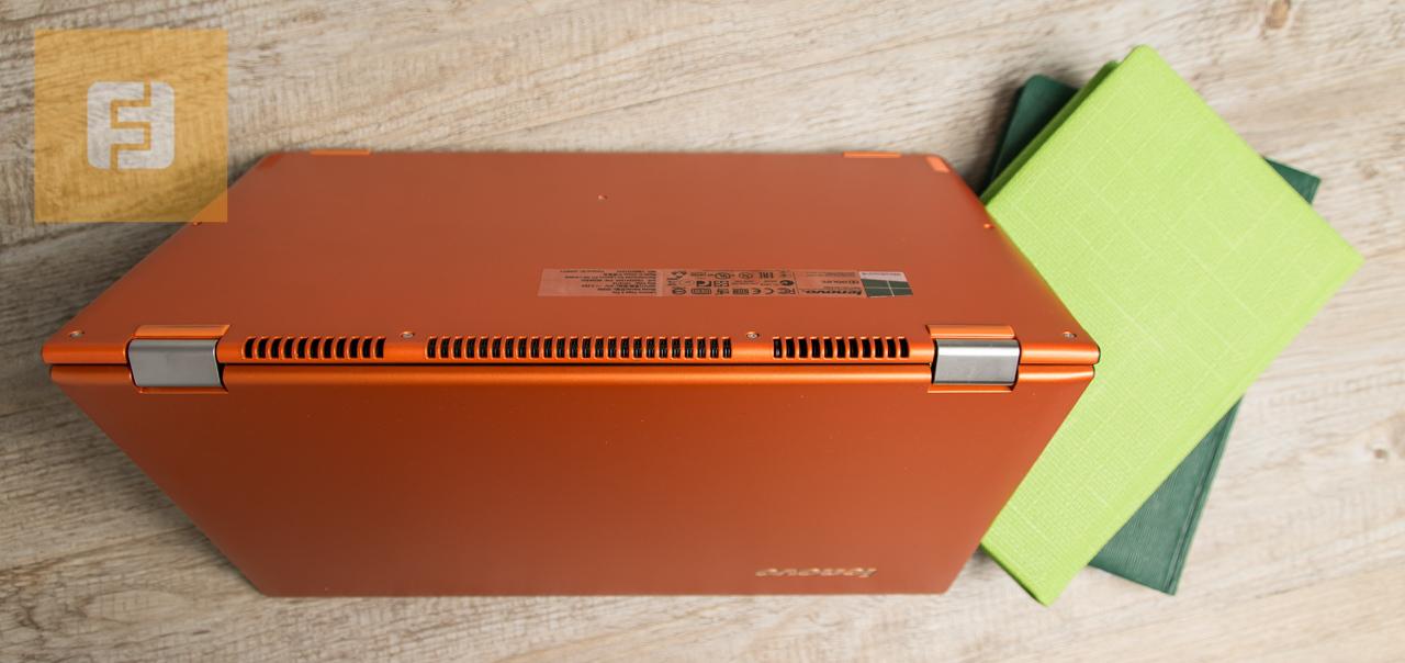 clementine orange with yoga 2 pro sleeve