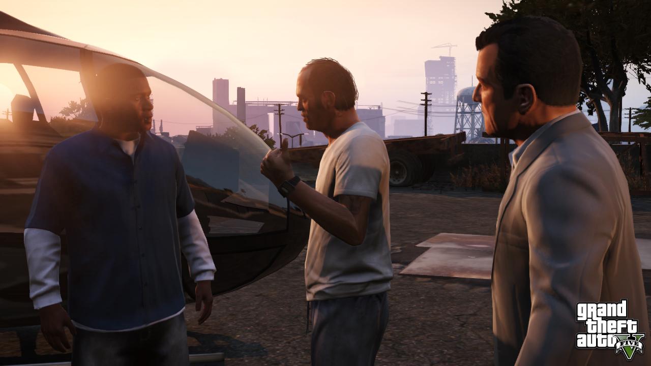 Трое в тачке, не считая собаки. Обзор Grand Theft Auto V — Ferra.ru