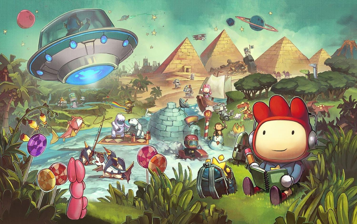 Меняй мир магией слова! Обзор игры Scribblenauts Unlimited — Ferra.ru