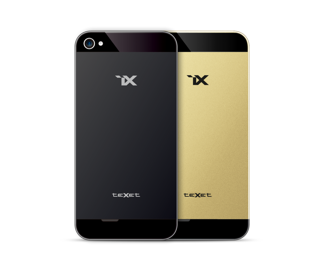 Золотистый смартфон teXet iX пытается копировать iPhone 5s — Ferra.ru