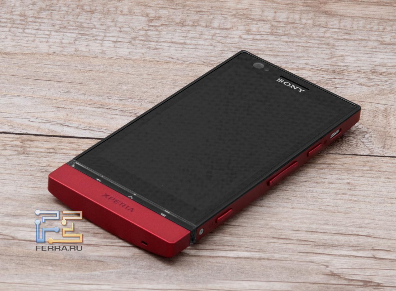 Этюд в багровых тонах. Обзор смартфона Sony Xperia P — Ferra.ru