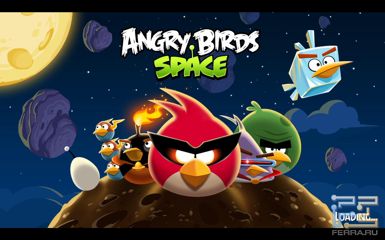 Краткий обзор и первые впечатления от Angry Birds Space — Ferra.ru