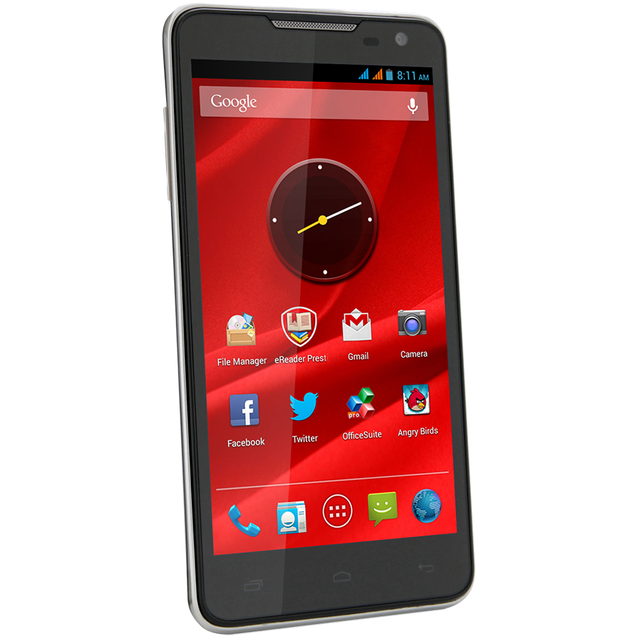 Тонкий смартфон Prestigio Multiphone 5044 DUO с 5-дюймовым HD-экраном —  Ferra.ru