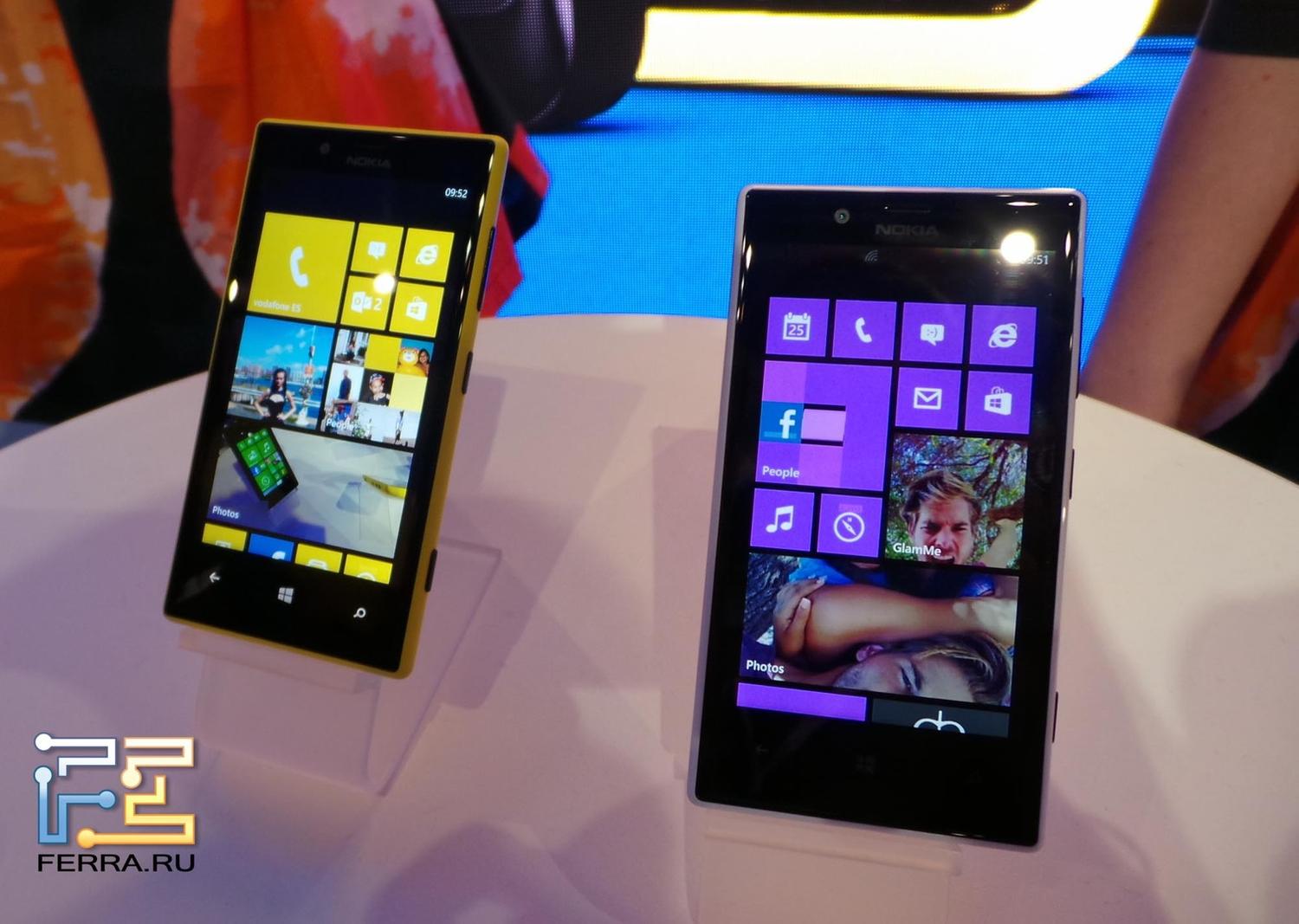 Осторожность прежде всего, или Сказ о Nokia Lumia 720 на выставке MWC 2013  — Ferra.ru