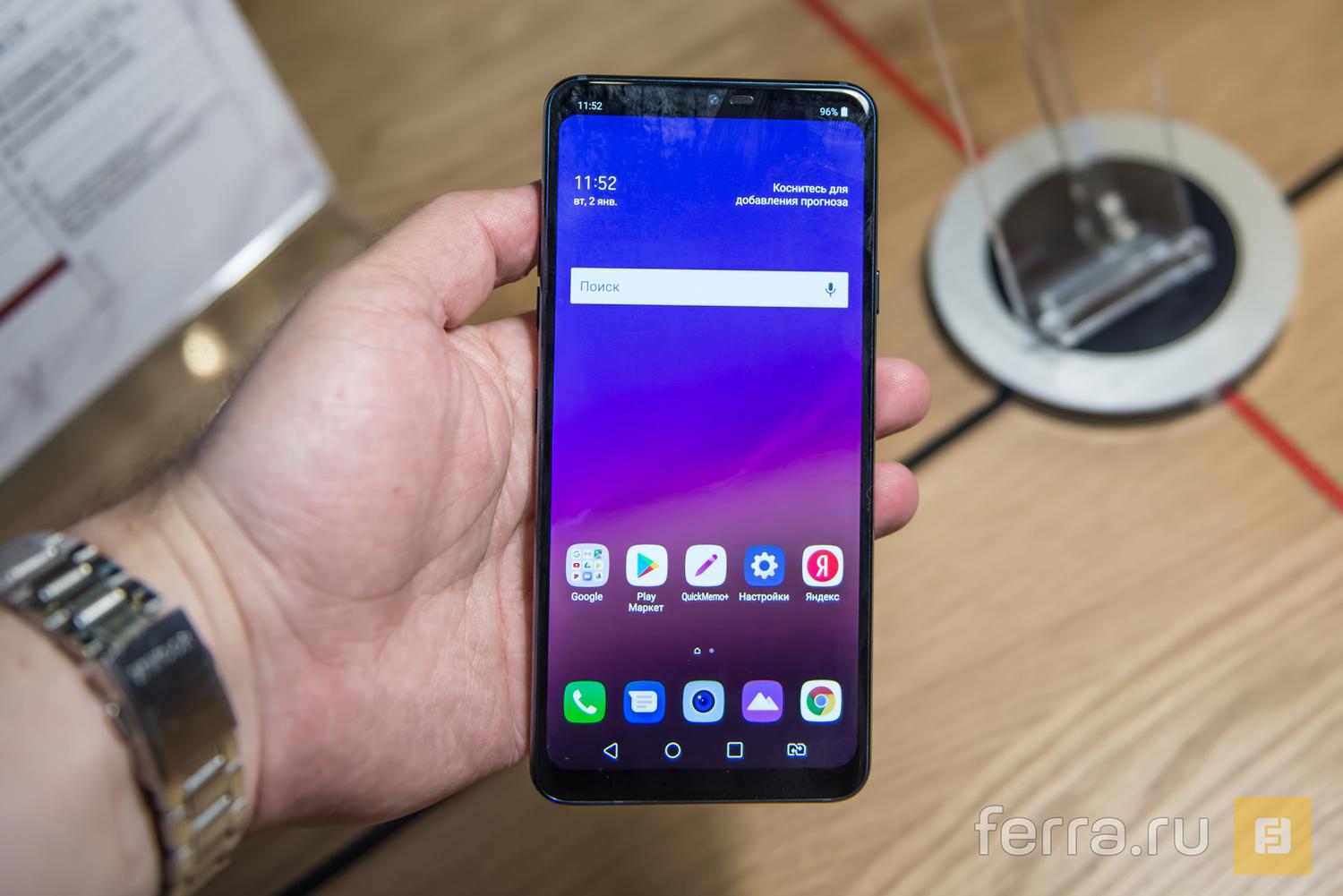 Флагманский смартфон LG G7 ThinQ представлен в Москве — Ferra.ru