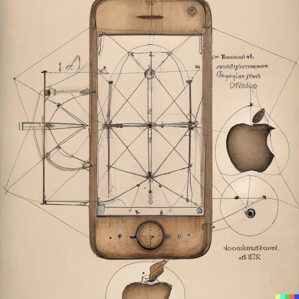 Как могли выглядеть чертежи iPhone, созданные Леонардо да Винчи — Ferra.ru