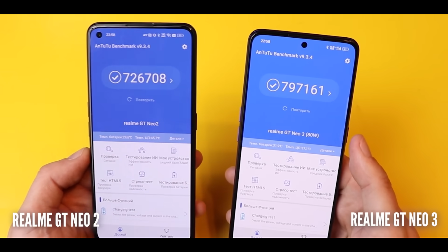 Тоже запутались в старших смартфонах Realme? Теперь есть сравнение — GT Neo  2 против Neo 3 — Ferra.ru