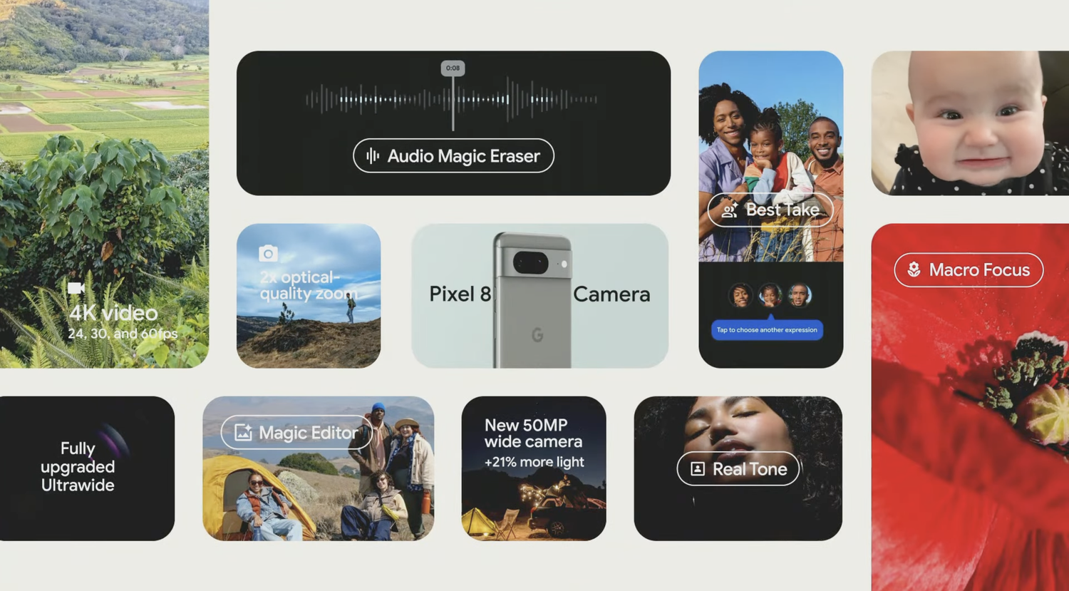 Представлены смартфоны Pixel 8 с самым умным автоответчиком и «фотошопом»  лица на фото одним нажатием — Ferra.ru