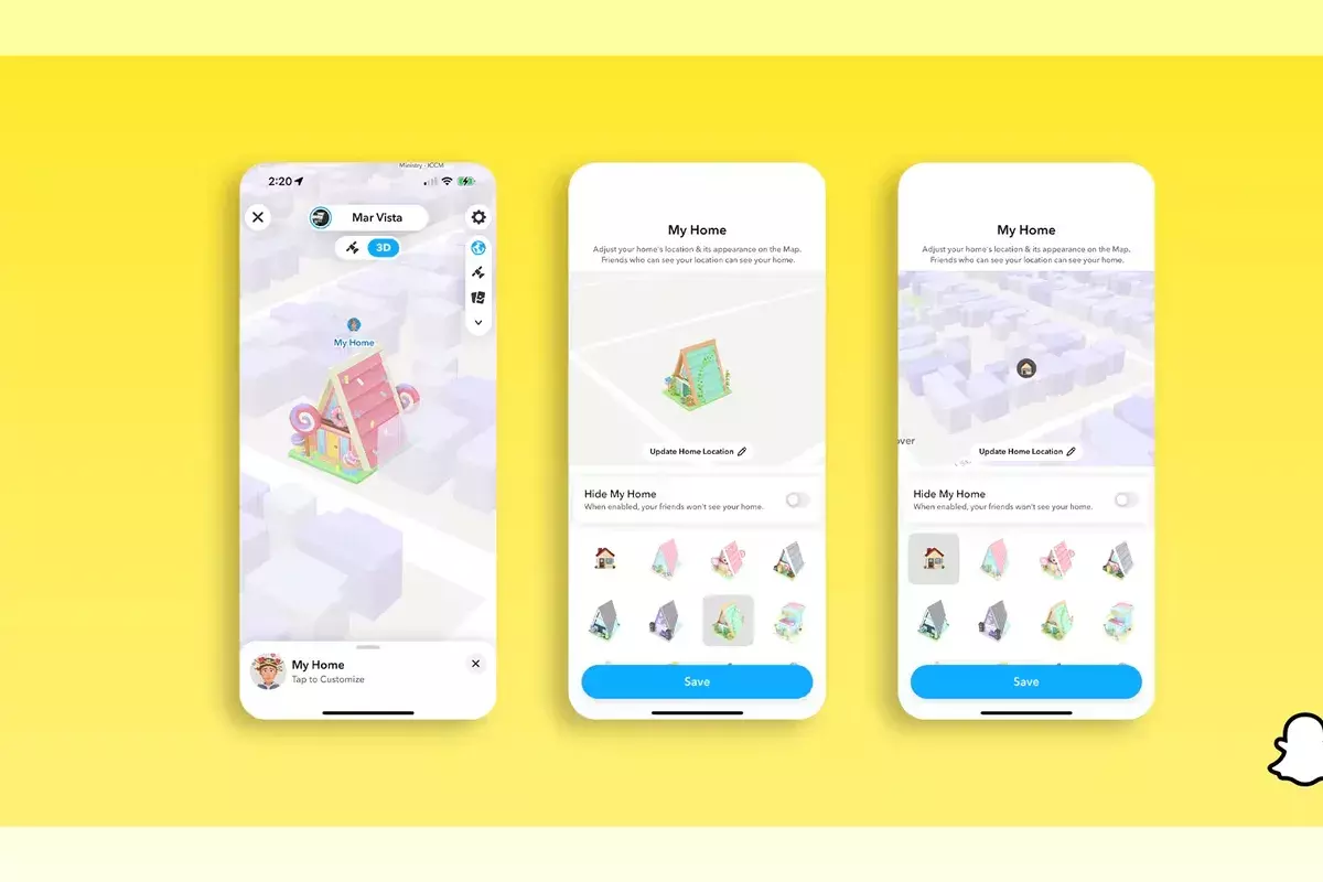 Соцсеть Snapchat начала брать деньги за размещение виртуального дома на  карте — Ferra.ru
