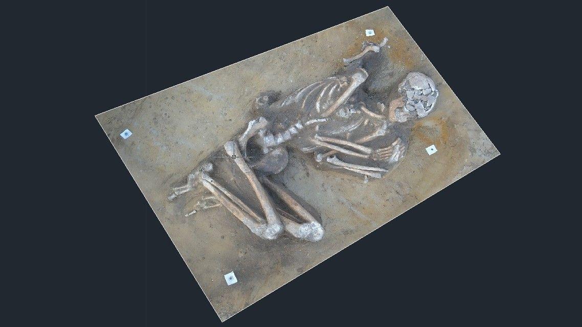 В Польше случайно нашли отлично сохранившийся 7000-летний скелет