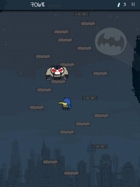 Doodle Jump DC Super Heroes — Готэм на бумаге —