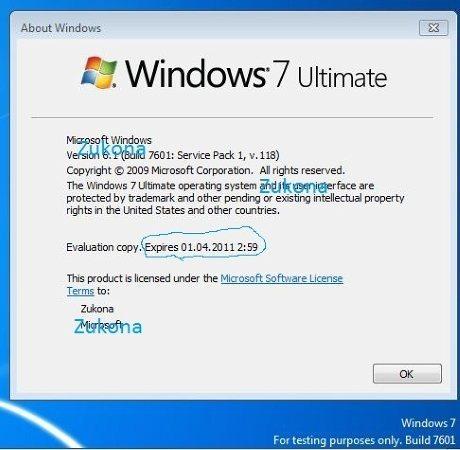 Windows 7 сборка 7601 ваша копия не является подлинной – как исправить